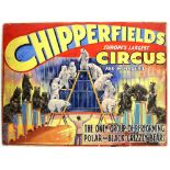 Chipperfields Europe's Largest Circus and Menagerie, 'The only group of performing polar and black