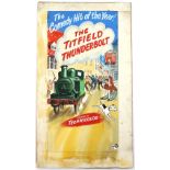 The Titfield Thunderbolt (1953) Original hand painted artwork for the UK film poster of the Ealing