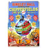 Chipperfields Circus, Bingley Hall, Birmingham - First worldwide Xmas Circus festival, 1959,