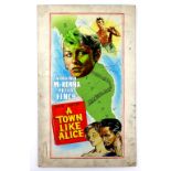 A Town Like Alice (1956) - Original hand painted poster artwork, starring Virginia McKenna and Peter
