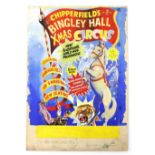 Chipperfield's Bingley Hall (Birmingham) Xmas Circus, 1981, 5th great season, original hand