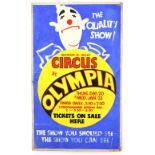Bertram Mills Circus, Olympia - 'The Show you Should See, The Show you can See' original hand