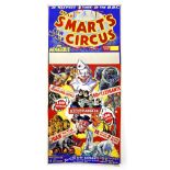 Billy Smart's New World Circus and Menagerie - Featuring numerous clowns and animals, and elephants,