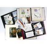 R.A.F. Covers, four large Albums with display sheets, with 1960's - 1990's Collection