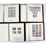 Albums(7) British Commonwealth and Queen Elizabeth II definitive sets mint or unmounted to 1970s