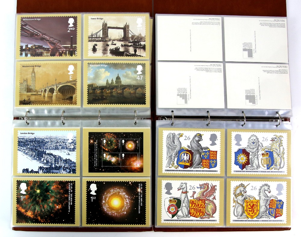 Box of 7 Albums, Great Britain PHQ Cards, mint and used up to 2013. Formula One Stamps and covers - Image 4 of 4