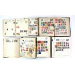 Eight various World Stamp Albums