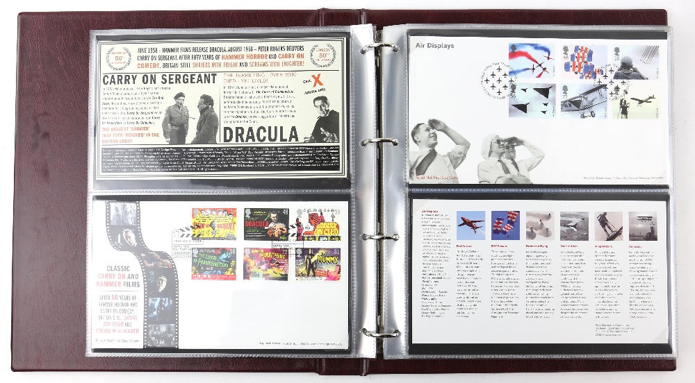 Great Britain First Day Covers from 1966 - 2013 in 12 Albums with Commemoratives and Definitives, - Image 2 of 5