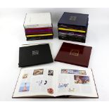 Collection of Great Britain Royal Mail Year Books, 1984-2005, (22)