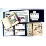 World Stamps in Albums, including early Imperial Album, Great Britain First Day Covers together with