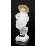 Royal Doulton James HN 3013 from the Kate Greenaway Collection, 15cm.