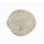 Charles I hammered coin silver shilling.