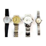 A group of ladies watches including, two Tissot, one Seastar Seven, the other PR100 which comes with