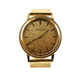 Patek Philippe Reference 3569 Calatrava 18 ct gold gentleman's dress watch, signed gold relief