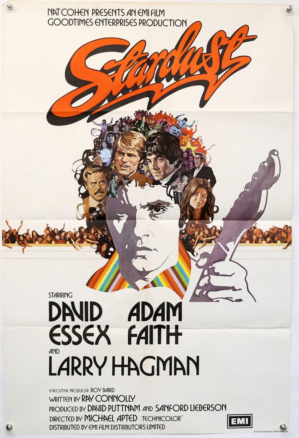 Stardust (1974) & That'll Be The Day (1973) Two UK One Sheet film posters, folded, 27 x 40 inches (