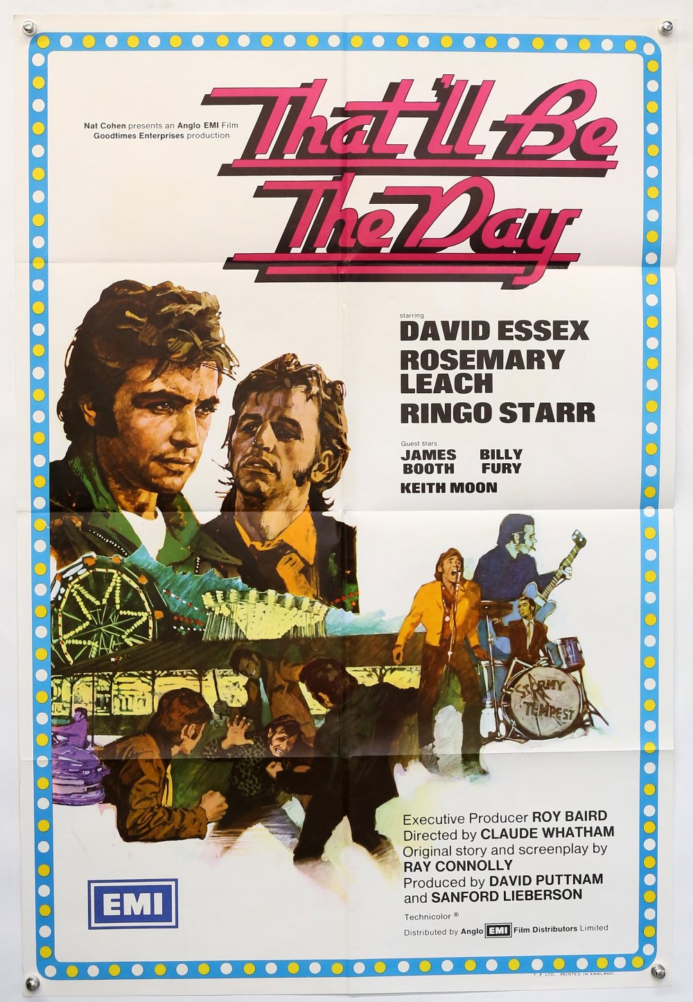 Stardust (1974) & That'll Be The Day (1973) Two UK One Sheet film posters, folded, 27 x 40 inches ( - Image 2 of 2