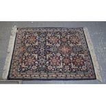 Turkish Hereke cream ground rug, 122cm x 88cm . .