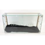 Lyons Cakes glass display cabinet with shelf. .