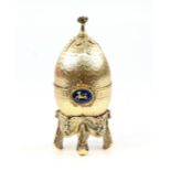 Sarah Faberge St Petersburg Collection Capricorn Zodiac Egg. .