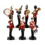 Collection of seven limited edition Michael Sutty figures of soldiers including model No 68 1st