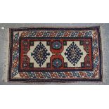 Akstafa cream ground rug 120cm x 74cm . .