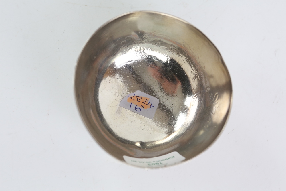 A white metal and enamel bowl; the base with Beijing and Sterling Silver marks, 9.5 cm diameter; - Image 6 of 15