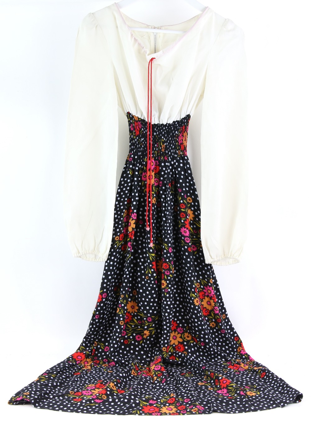 Collection of 1960s dresses including a maxi dress, Montigo Bay floral print sleeveless dress and - Image 2 of 6