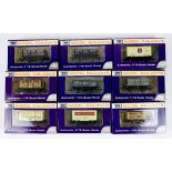 Collection of thirty-five Dapol 00 gauge wagons, to include B129 SR Conflat and Container, B552 7