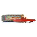 Hornby tinplate clockwork speedboat, 'Venture', in original box,