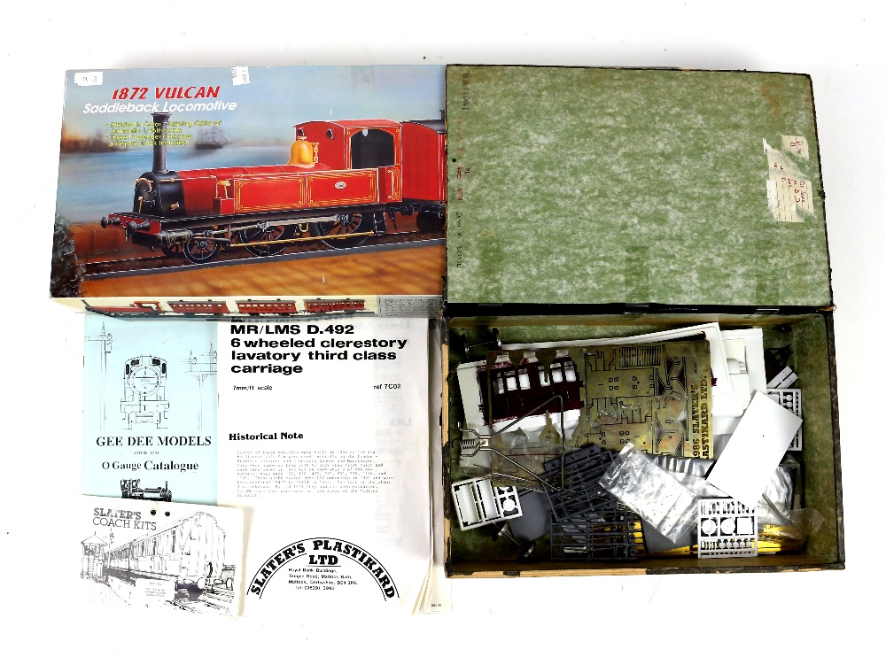 Selection of train and model railway related model kits, to include Mega Kits, Acorn BIG4 B R - Image 9 of 10