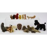 German and other 1940's, 50's and later lambskin and other animals, to include seals, poodle and