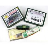 Selection of train and model railway related model kits, to include Mega Kits, Acorn BIG4 B R