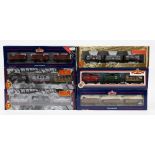 Six Bachmann 00 gauge 3-wagon sets, comprising 33525 Tank Traffic Classics 'Shell & BP', 38071Z BR(