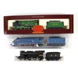 Five Hornby Railways 00 gauge locomotives and tenders, comprising R150 LNER Class B12/3, R078 BR '