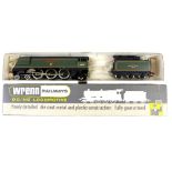 Wrenn 00 gauge W2266AX Bulleid BR Green 'City of Wells', engine and tender, Packer No.3 and Ref