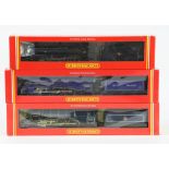 Four Hornby Railways 00 gauge locomotives and tenders, comprising R146 BR Class A3 'Prince