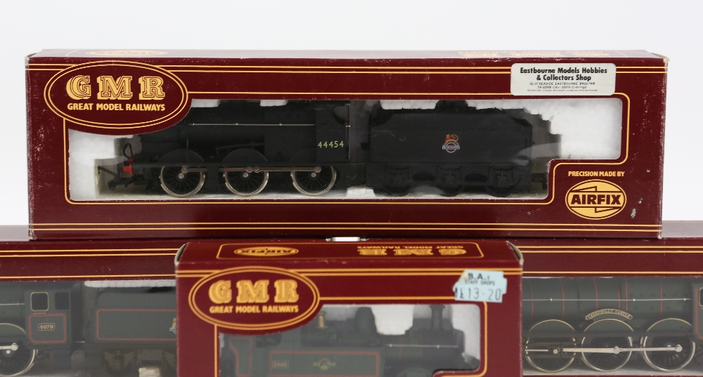 Ten GMR/Airfix 00 gauge locomotives, comprising Fowler BR black livery 54123-9 with tender, 4F - Image 7 of 10