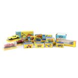 Corgi Major Toys No. 1128 Priestman Luffing Shovel, and a selection of other Corgi, Matchbox,