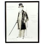 Raymond Hughes - Original costume design of Nikolai played by George Coulouris from The Birds Fall