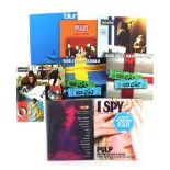 Britpop Programme collection, including Oasis Maine Road 1996, Knebworth 1996, Stockholm 1996, Be