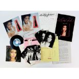 La Toya Jackson - Press pack containing original publicity photos, vinyl record, royalty letters and