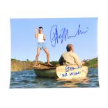 Karate Kid - Ralph Macchio and Pat Morita signed photo, 10 x 8 inches. .