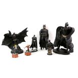 Batman - Six model construction kits to include Horizon 1/6 scale Batman, Horizon Joker on Throne,