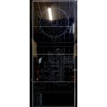 Alien War - Perspex blueprint display, with Weyland-Yutani Corp logo, used on the set of the Total