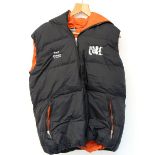 The Cure - embroidered padded Body Warmer/ Gilet, size L. .