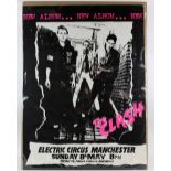 The Clash at the Electric Circus, Manchester, on Sunday 8th May, 1977, rolled, 30 x 40 inches. .