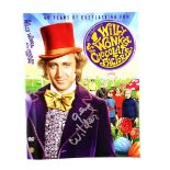 Gene Wilder - Willy Wonka and The Chocolate Factory signed DVD cover.Authenticated by Beckett..