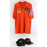 The Art of Racing in the Rain (2019) Four race team shirts, three caps and a selection of various