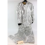 Science Fiction metallic style Spacesuit likely used in various productions, Western Costume company