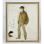 Raymond Hughes - Original costume design for Phineas Finn in The Pallisers (BBC production),